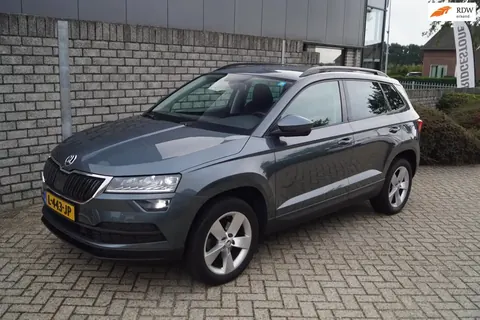 Grijze Skoda Karoq